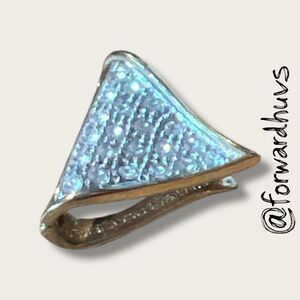 Bundle Sale 3 for $15 | Gold Tone Triangular Hinge Pendant